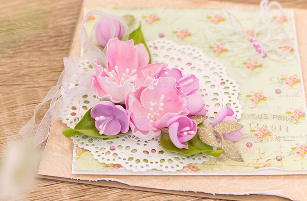 Crafters Companion Flower Forming Foam Stamens Natural White (400PC)