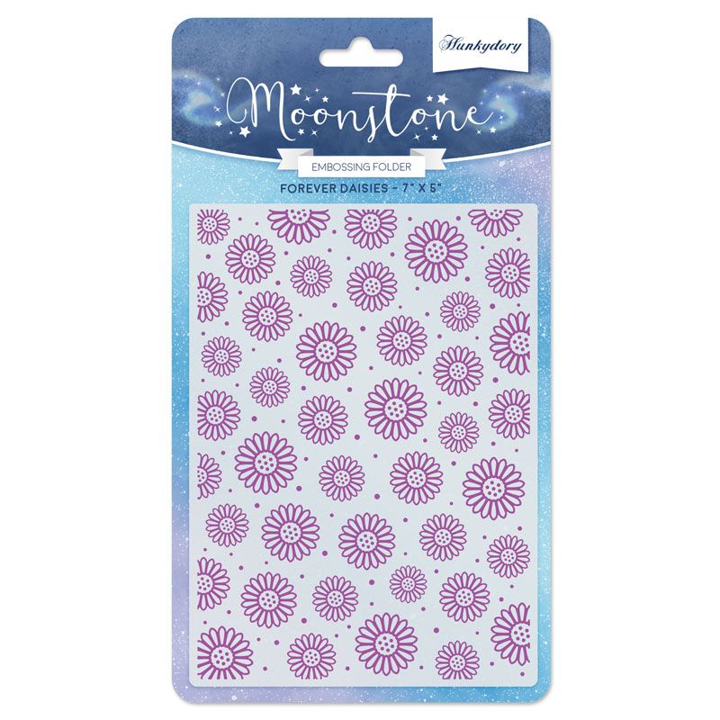 Hunkydory Moonstone Embossing Folders Forever Daisies