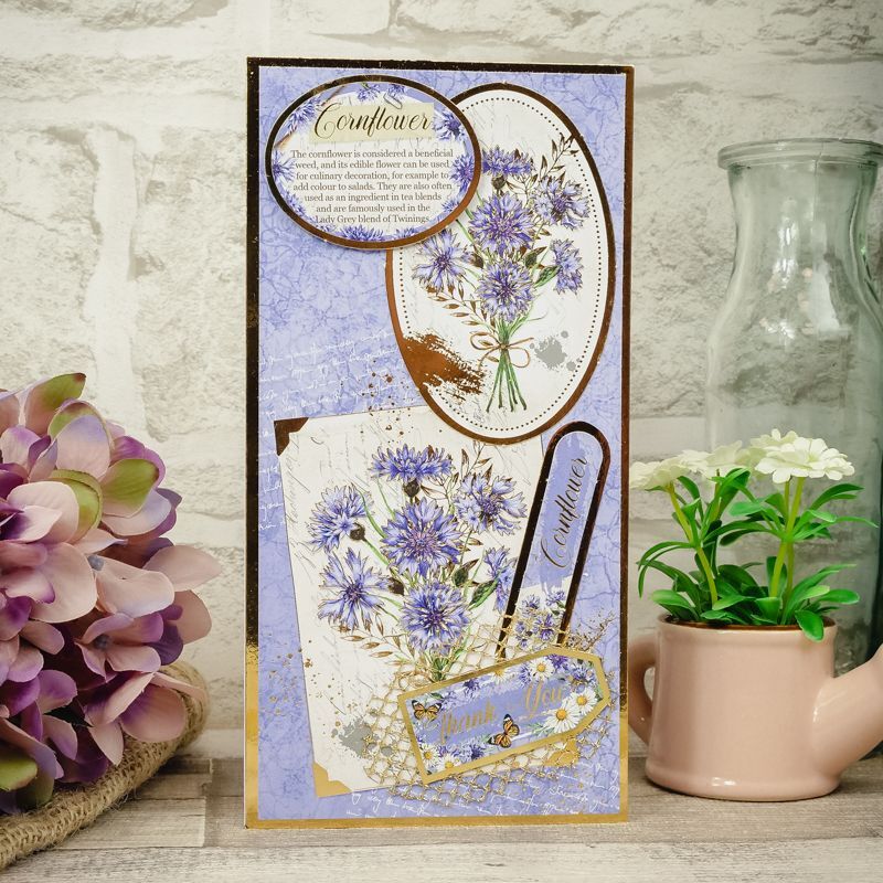 Hunkydory Forever Florals Wildflowers Beautiful Blooms Card Toppers