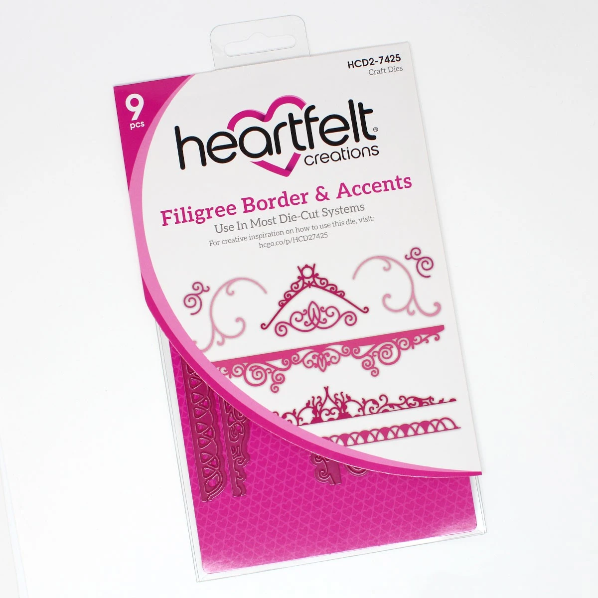 Heartfelt Creations Filigree Border & Accents Die