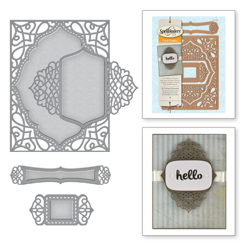 SPELLBINDERS Card Creator RENAISSANCE VINE S4-594 4 Dies DESIGNER SERIES